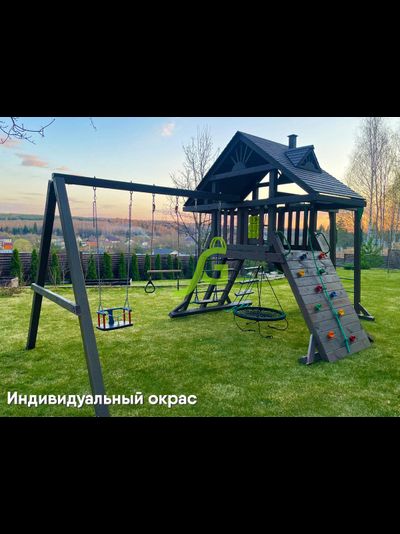 Детская площадка IgraGrad Крепость Фани с рукоходом (Дерево)