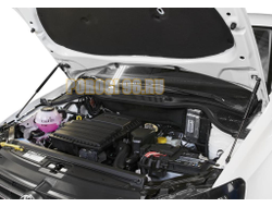Амортизаторы капота, 2 шт. АвтоУпор для Volkswagen Polo Седан V / V рестайлинг 2009-2015 / 2014-