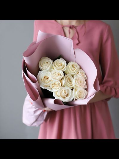 Букет белых роз