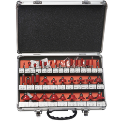 Набор из 35 фрез в кейсе (хв. 8 мм)