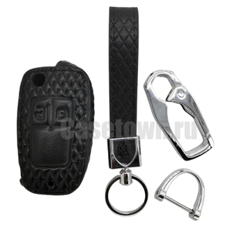 Чехол на ключ opel astra j, zafira, Mokka, Meriva (King 2 кнопки)