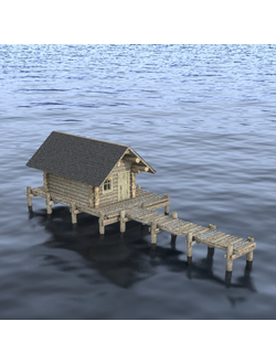 пирсы Пристань рыбацкая 2