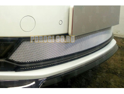 Защита радиатора Skoda Rapid 2017- (2 части) chrome