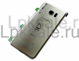 Задняя крышка для Samsung Galaxy S7 Edge SM-G935F Silver Titanium
