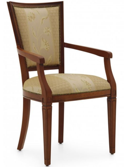 СТУЛ С ПОДЛОКОТНИКАМИ PRAGA ART. 0300A (L57*P58*H97) SEVENSEDIE