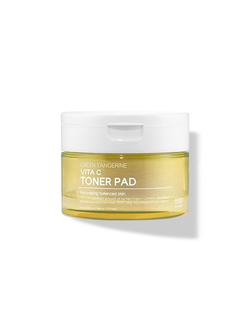 Тонер-пэды с экстрактом зелёного мандарина и витамином C Tenzero Green Tangerine Vita C Toner Pad (70 шт, 160 мл)
