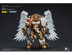 Сангвинарный гвардеец Кровавых Ангелов (Warhammer 40k) - КОЛЛЕКЦИОННАЯ ФИГУРКА 1/18 Blood Angels Sanguinary Guard with Sword 1 (JT6298) - JOYTOY