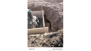 Установка накопительной емкости под стоки 8 500 литров в Архангельске.