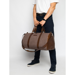 Портплед + дорожная сумка (2 в 1) Palermo Premium 
brown (арт. 4038-63)