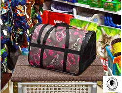 СУМКА-ПЕРЕНОСКА ДЛЯ КОТЯТ ПОЛУКРУГЛАЯ