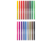 Фломастеры BRAUBERG "АКАДЕМИЯ", 18 цветов, вентилируемый колпачок, ПВХ упаковка, 151412, 6 наборов