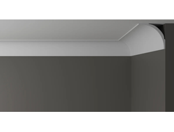 Потолочный плинтус DECOR-DIZAYN DD46, из дюрополимера, под покраску, ударопрочный