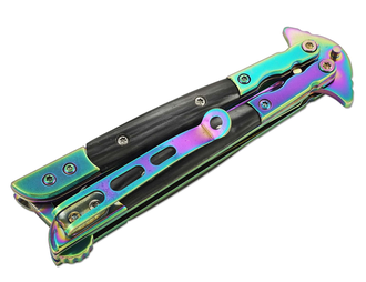 Нож бабочка Ножемир балисонг "Чёткий расклад" Makhaon (B-115P)