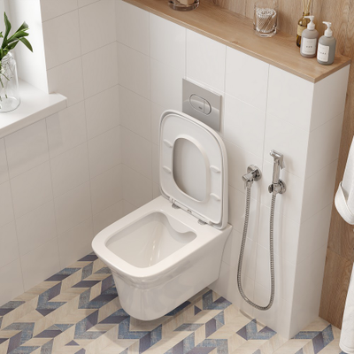 Унитаз подвесной Cerutti SPA AMI Aria СТ 8780 белый