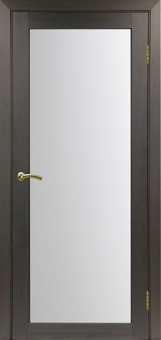 Межкомнатная дверь "Турин-501.2" венге (стекло)