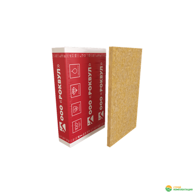 Огнезащитная плита РОКВУЛ КОНЛИТ SL 150 1000х600х25 мм (8 шт; 0,12 куб.м.)