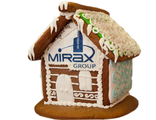 Пряничный домик L с логотипом MIRAX GROUP