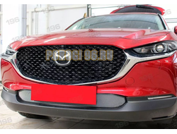 Защита радиатора для Mazda CX-30 2019- chrome низ