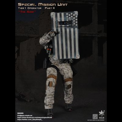 Коллекционная фигурка 1/6 SMU Tier-1 Operator Part III (26009S) -  Easy&amp;Simple (Всего 200 шт. на весь мир)