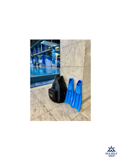 Ласты Scuba Brothers FREE TRAINING BLUE силиконовые р.L-42/43