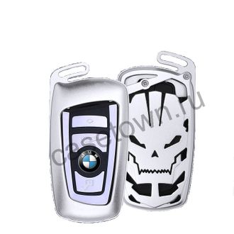 Алюминиевый чехол для BMW серебристый