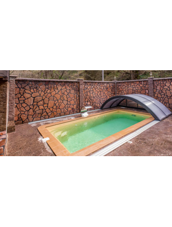 Композитный бассейн 6,12 х 3 х 1,68 "Корсика" Franmer