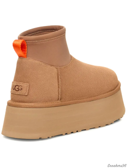 UGG Classic Platform Dipper Mini Chestnut Женские (36-40)