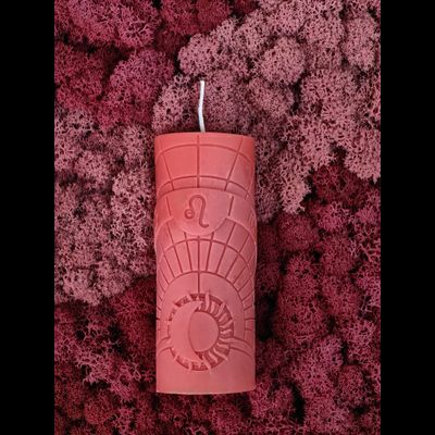 Свеча зодиакальная "Лев" стихия огонь
