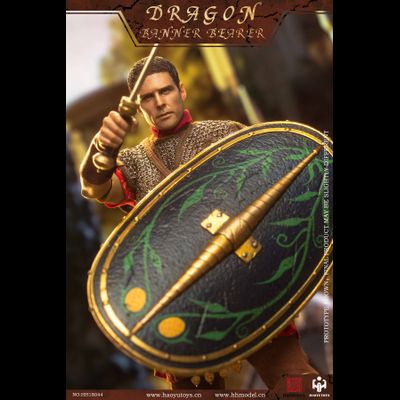 Знаменосец римской ауксилии - КОЛЛЕКЦИОННАЯ ФИГУРКА 1/6 Empire Series-Dragon Banner Bearer (HH18044) - HHMODEL x HAOYUTOYS