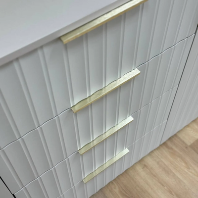 Тефия комод 2-ств с 4 ящиками 1400х450х930 Тефия / Софт Сантьяго