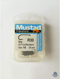 Крючки Мустад R30 №14 1/25 #1215