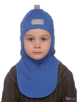 Шапка-шлем "Саша" 20201-02, цвет ярко-синий, р. 52-54