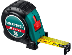 Рулетка KRAFTOOL X-Drive, 5 м х 25 мм