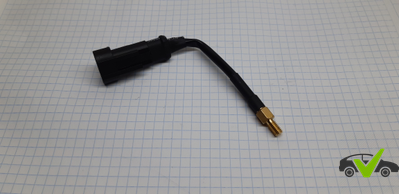 Датчик температуры редуктора ГБО автомобиля с разъемом (резьба М5)