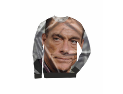 Свитшот 3D Jean-Claude Van Damme, Жан-Клод Ван Дамм №4