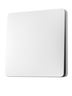 Выключатель беспроводной кинетический, одноклавишный (белый)