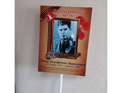 Транспарант штендер БЕССМЕРТНЫЙ ПОЛК
