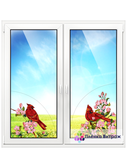 ВИТРАЖНАЯ ПЛЕНКА Y-8