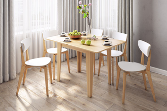 Стол обеденный раздвижной ФАНТАЗИЯ 0,8м (1,2м)