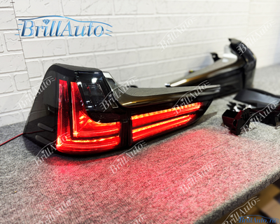 Задние фонари Lexus LX 570 450 16-23 Black Vision