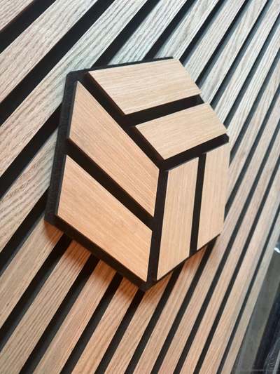 Акустическая панель DECO3D Technology Yellow Oak