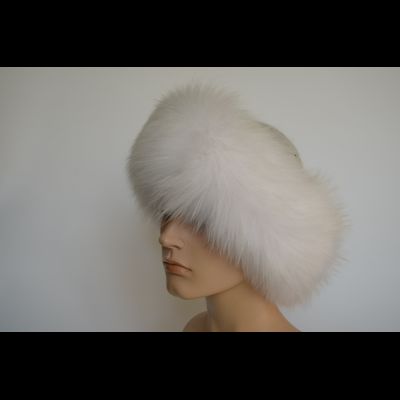 Шапка Vizio 8058 CCP  V с мехом белая