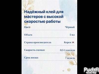 Lash&amp;Go Клей для наращивания ресниц черного цвета «Aurora» (5 мл)