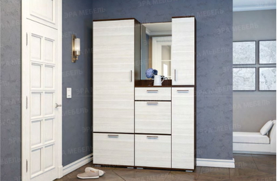 Модульная прихожая Ника вариант 1 (Эра)