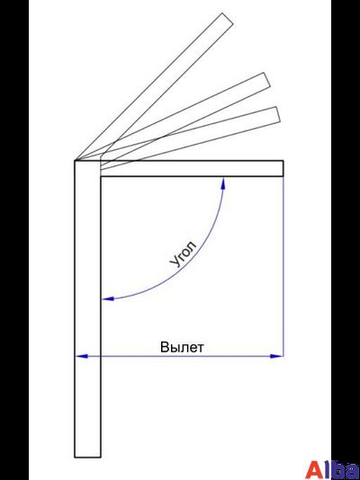 Парковый фонарь Integra 45°