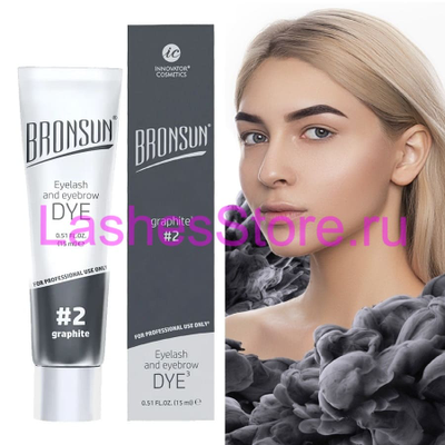 Краска BRONSUN для ресниц и бровей "Gel Dye" (15 мл)