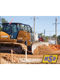 Стекло кузовное заднее правое на Case 1150К, Case 1150M