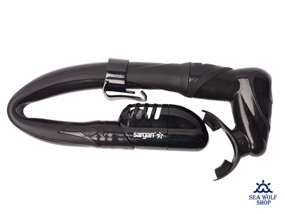 Трубка Sargan "АГИДЕЛЬ" сухая, черно-стальной