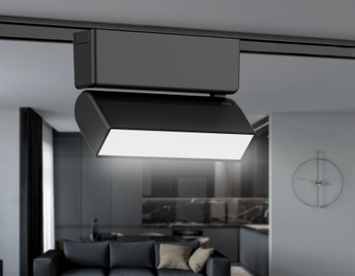 Светильник светодиодный трековый для шинопровода Magnetic Ultra Slim GV 1479 BK черный IP20 5W 4200K 48V 122*26*80