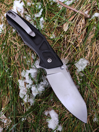 Складной нож Багира Folds (сталь AUS-10, черный G10)